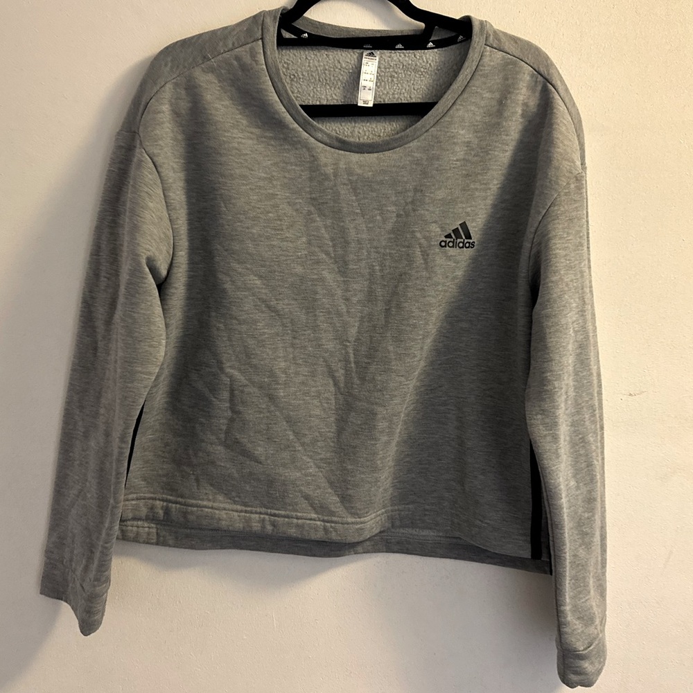 Adidas Crop sweatshirt grey